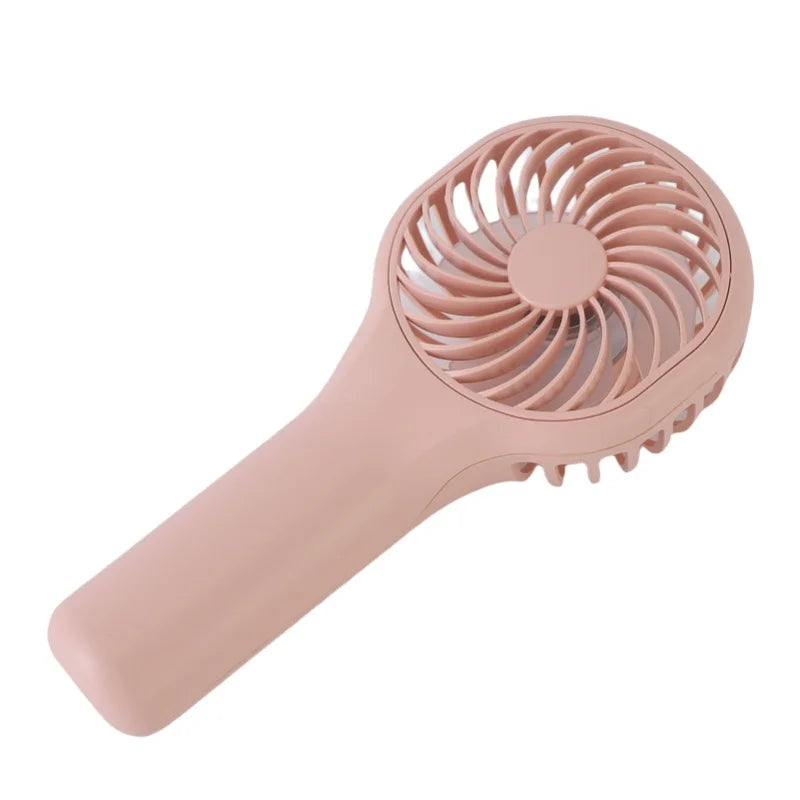 Portable Handheld Fan 3 Speeds High Power Quiet Turbofan Battery Operated Mini Travel Fan For Beach Camping Outdoor