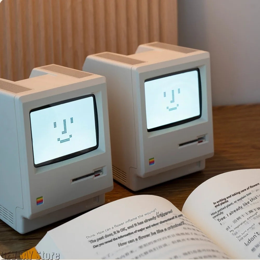 Retro Clock Creativity Alarm Clock Student Specific Wake Up Artifact Nostalgic Desktop Male Electronic Maclock