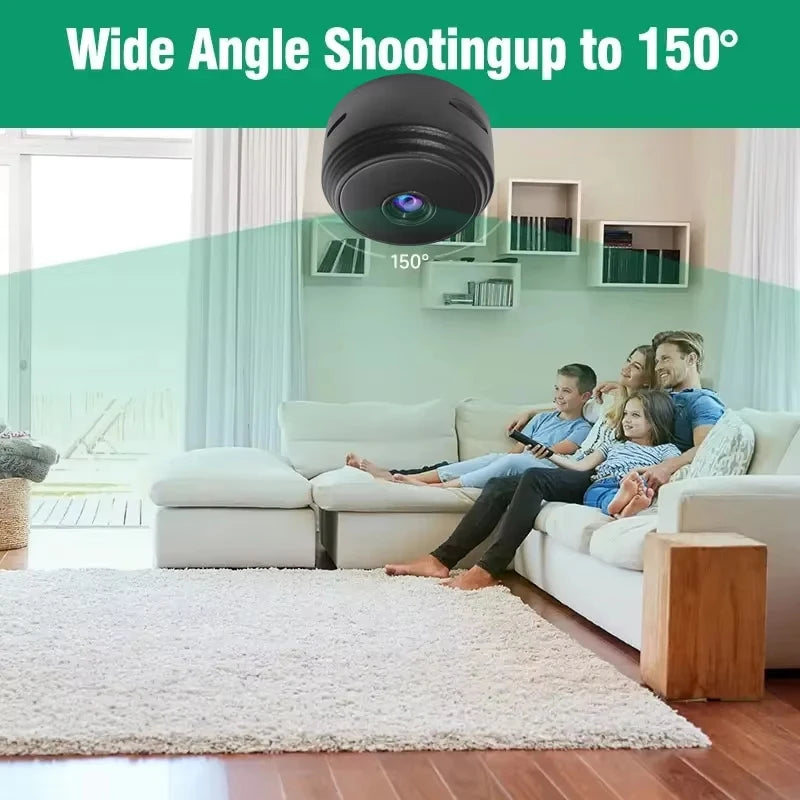 Monitoring Camera Mobile 1080P HD WiFi Surveillance Cameras Sensor Camcorder Web Video Smart Home Safety Wireless Security Camer