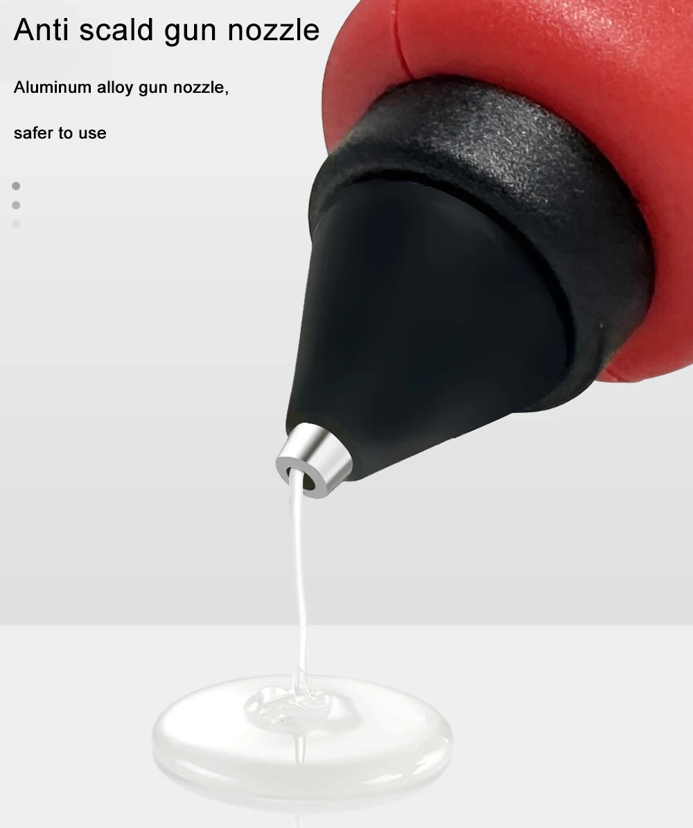 30W Hot Melt Glue Gun Mini Household Industrial Silicone Guns DIY Heat Temperature Thermo Electric Repair Tool With Glue Sticks