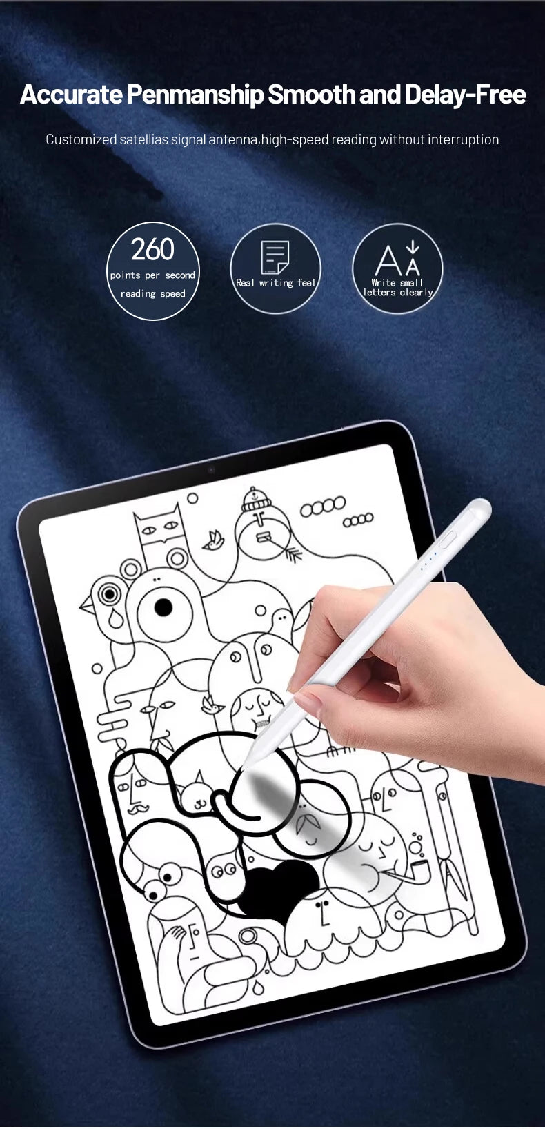 2025 Universal Stylus Pen For IOS Android Windows Tablet Phone Multicolor PEN Capacitive Stylus Painting And Writing pencil