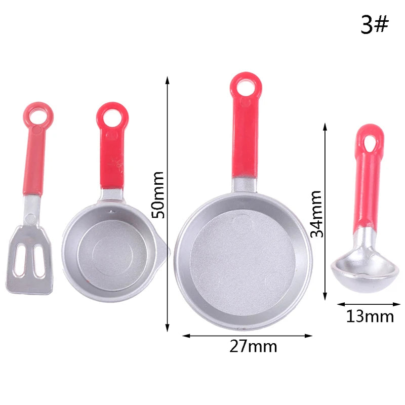 1PC Dollhouse 1/12 Scale Mini Bread Machine Miniature Kitchen Access Toaster Home Decoration Spoon Shovel Cookware Model