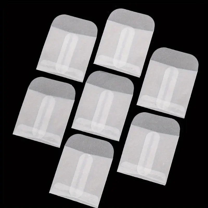 50Pcs/Pack Simple Semi-Transparent Vellum Paper Envelopes Matte Frosted for Postcards Greeting Cards Wedding Invitations