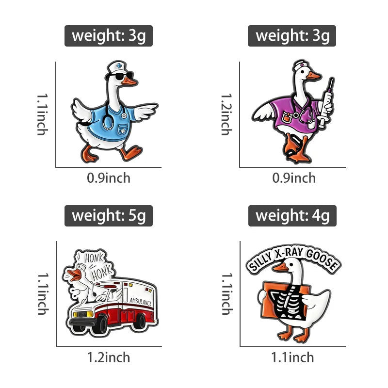 3-7pcs/sets Cartoon Anime Middle Finger Rude Cat Enamel Pins Low Battery Daisy Flower Brooches Backpack Lapel Badge Jewelry Gift