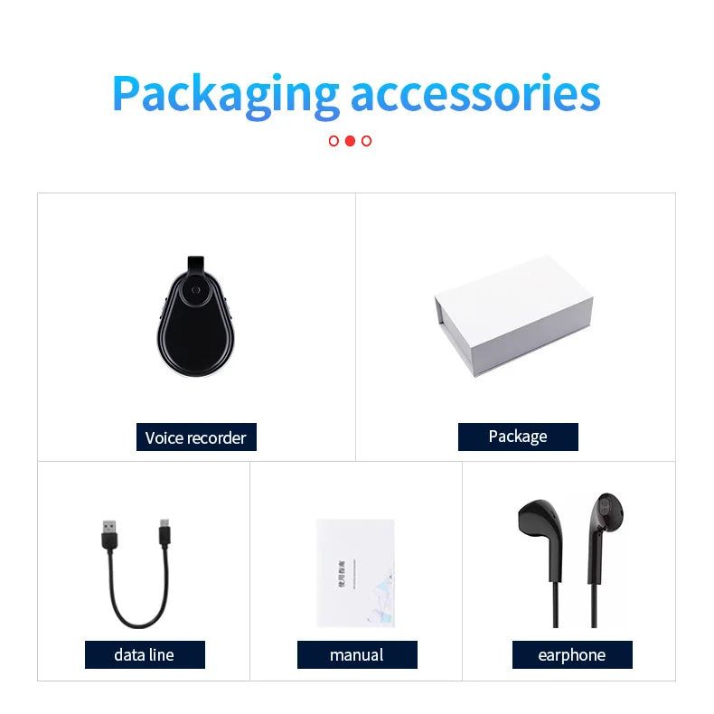 1080P Mini Body Worn Camera, One Key Record Portable Wearable Cam with Audio, Auto Save for Law Enforcement, Meeting, Travel