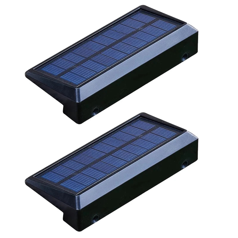 4 LED Outdoor Solar Lamps Garden Waterproof Decorative Lighting Solar Power Lamp Balcony Fence Yard Ambient Sunlight Lights