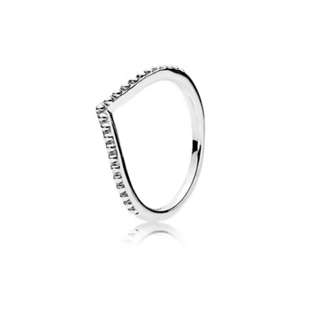 Hot Sale 925 Sterling Silver Red Pink Blue Green Heart Stone Snowflake Daisy Ring Trinkets Rings Wedding Fashion  Jewelry Women