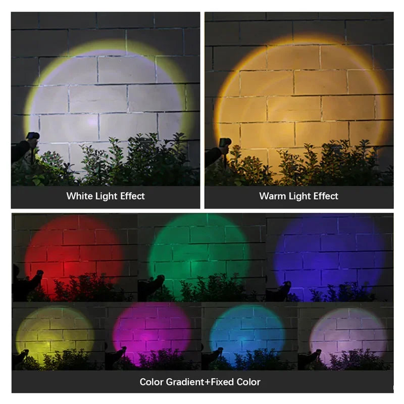 9 LED Solar Spot Light Outdoor Waterproof Spotlights Solar Garden Lights Landscape Lighting Decoration Pathway Lawn Lamp