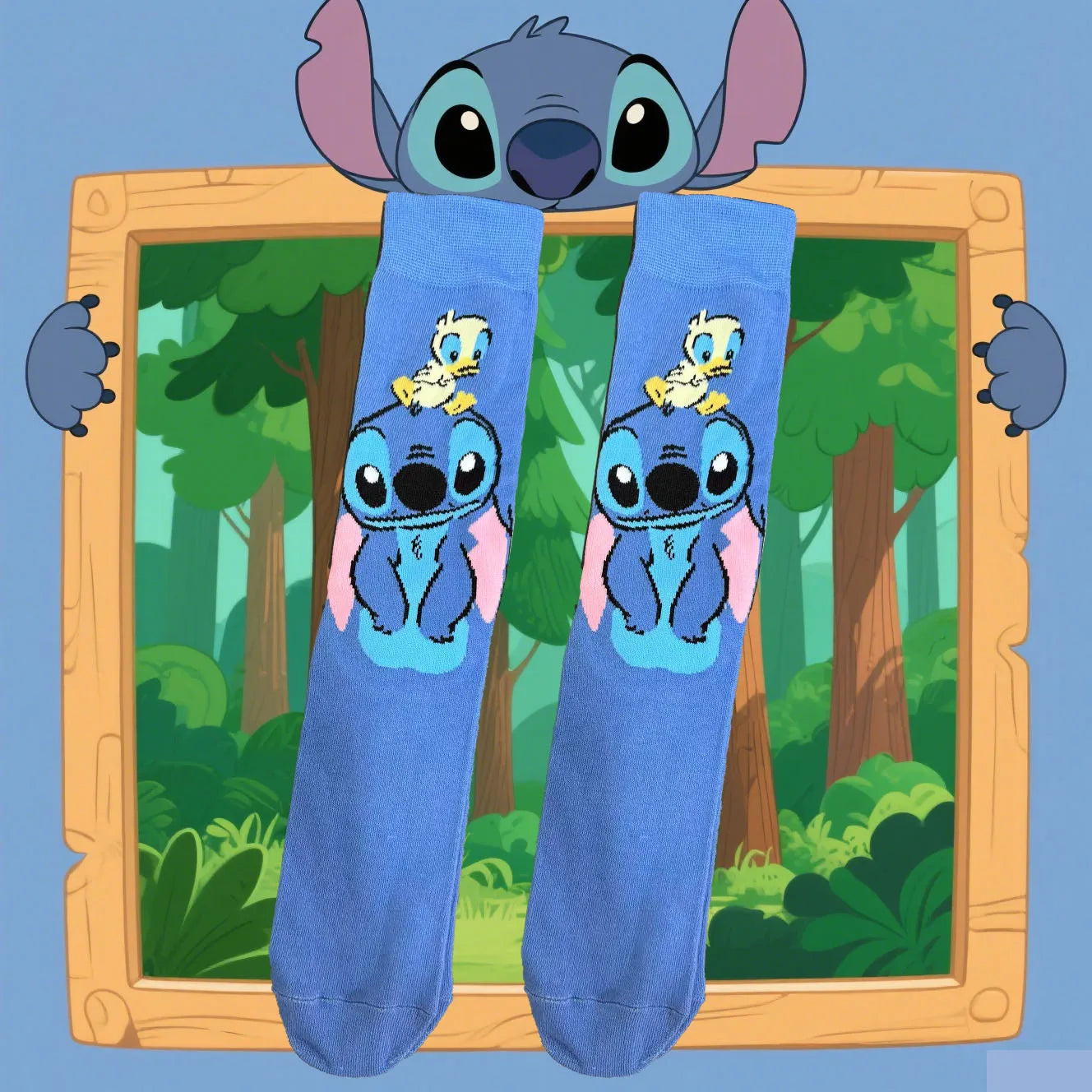 1/4 Pairs Cartoon Anime Cosplay Cool Knitted Long Socks for Men and Women