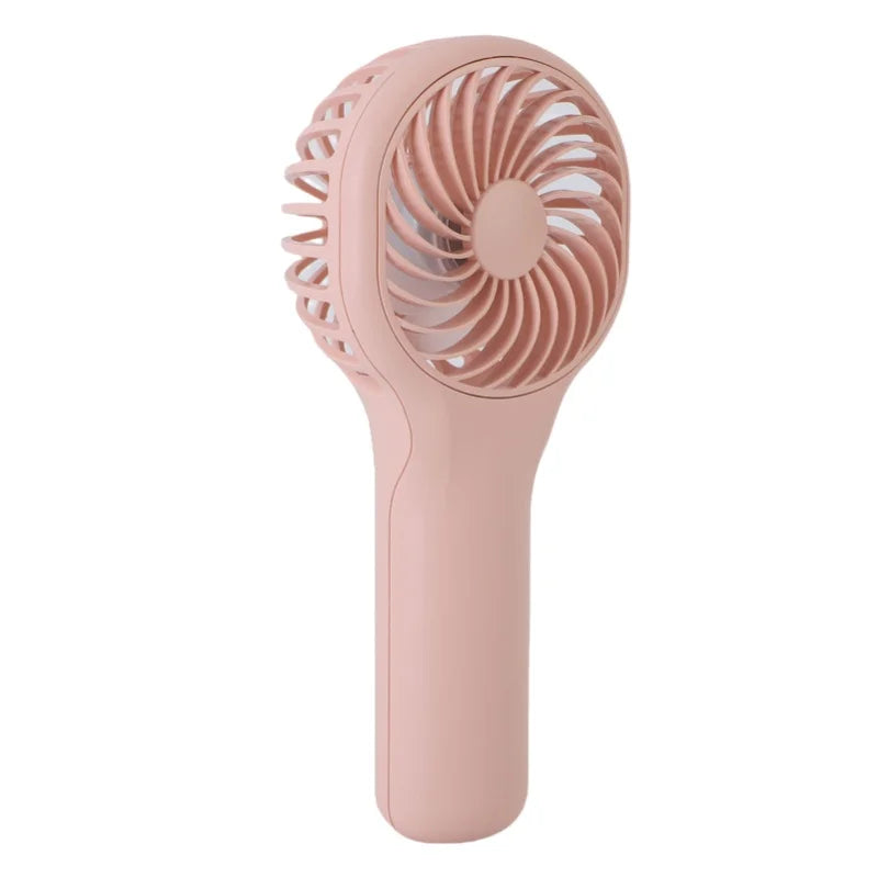 Portable Handheld Fan 3 Speeds High Power Quiet Turbofan Battery Operated Mini Travel Fan For Beach Camping Outdoor