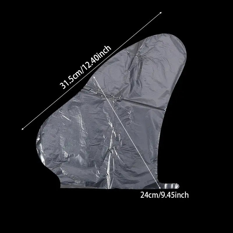 100/200Pcs Disposable Foot Moisturizing Socks Transprent Foot Bags PE Foot SPA Covers Callus Remover Feet Care Pedicure Tools