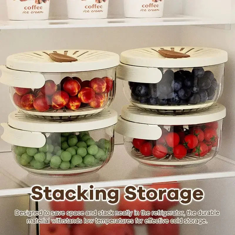 Drain Basket Storage Box Fruit Drain Wash Basket Fruit And Vegetable Dehydrating Cooler Folding Handle Food Dehydrator