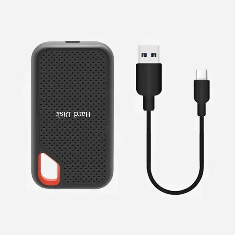 External Hard Drive 1TB Portable SSD High-speed Solid State Drive 128TB Large Capacity Hard Disk Storage Device for Laptops/Mac