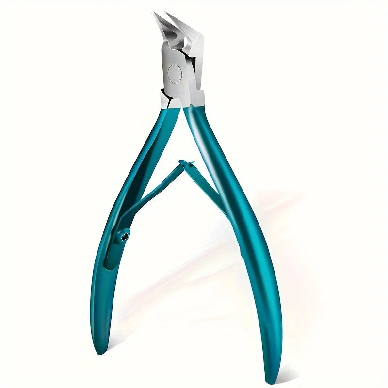 1pcs Ingrown Toenail Clippers Straight Blade Toe Nail Clippers for Thick Nails for Seniors, Stainless Steel Nail Clippers
