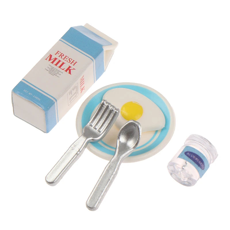 1PC Dollhouse 1/12 Scale Mini Bread Machine Miniature Kitchen Access Toaster Home Decoration Spoon Shovel Cookware Model