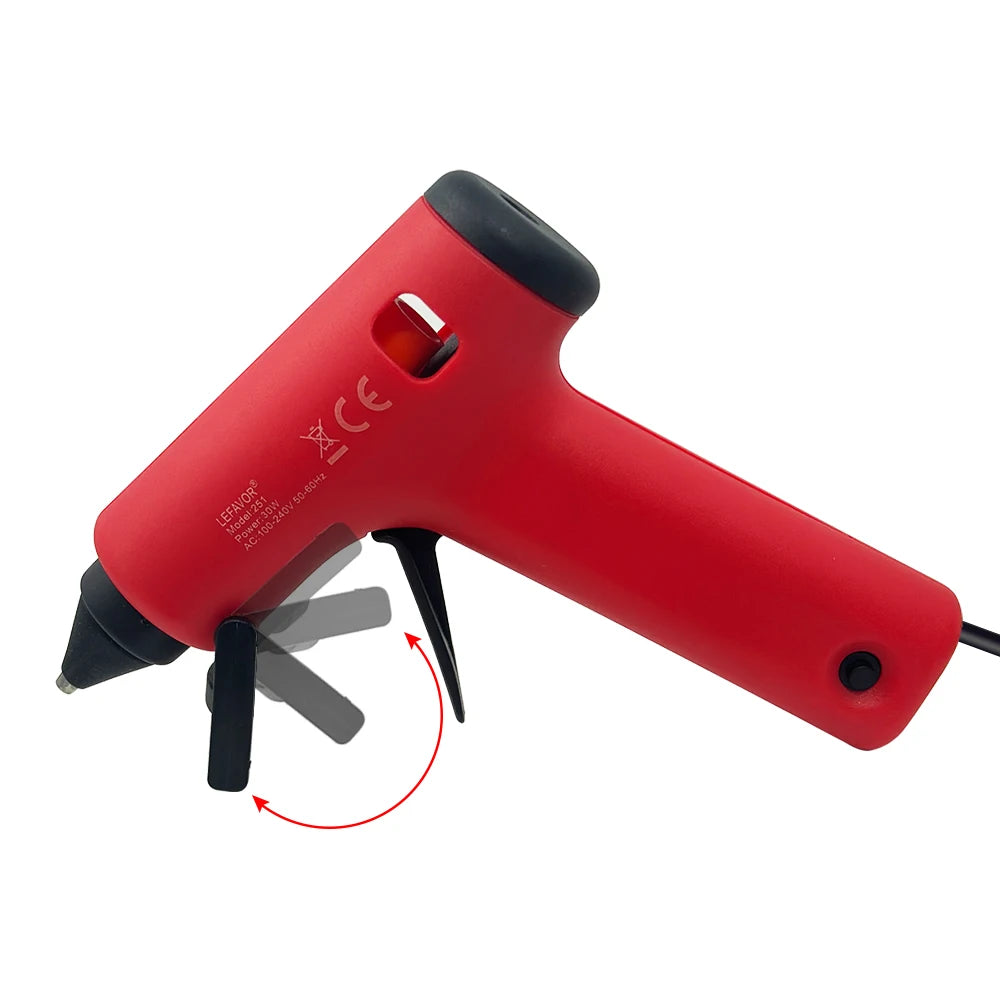 30W Hot Melt Glue Gun Mini Household Industrial Silicone Guns DIY Heat Temperature Thermo Electric Repair Tool With Glue Sticks