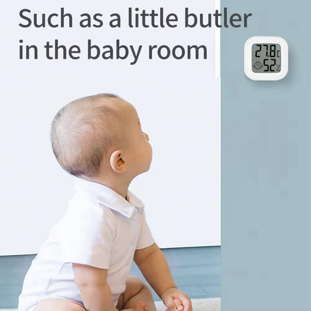 Tuya Zigbee Temperature Humidity Sensor Mini LCD Digital Display Works with Smart Life APP Remote Control Thermometer Hygrometer