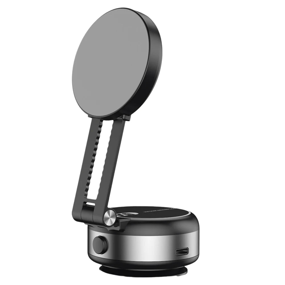 Magnetic Suction Cup Phone Mount for iPhone 16/15/14/13/12 Pro Max Plus Mini 360° Adjustable Magnetic Cell Phone Holder for Car