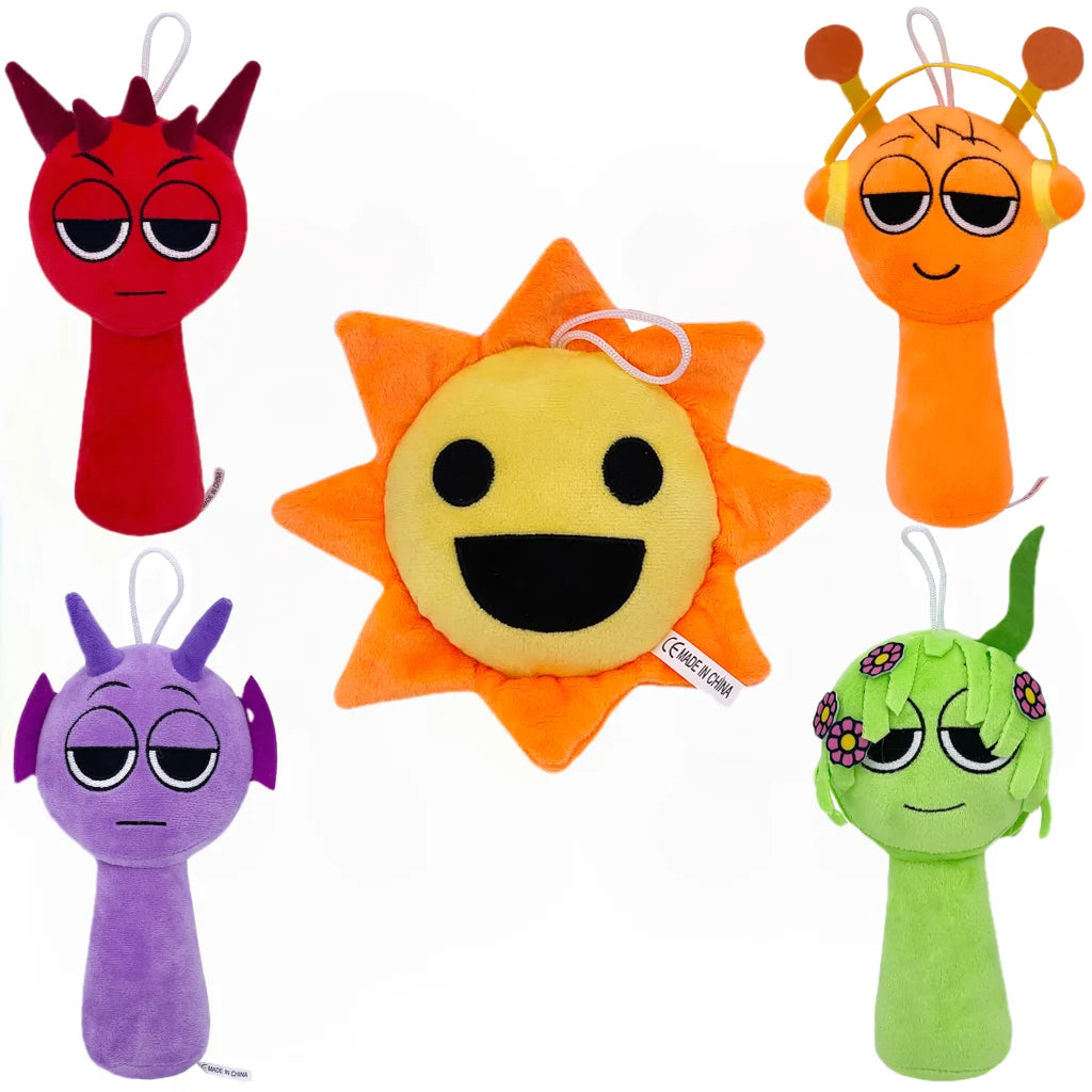 20style Sprunki Plush Toys Sprunki Plush Doll Sprunki Game Pillow Kids Birthday Gifts Stuffed Dolls Christmas Gift