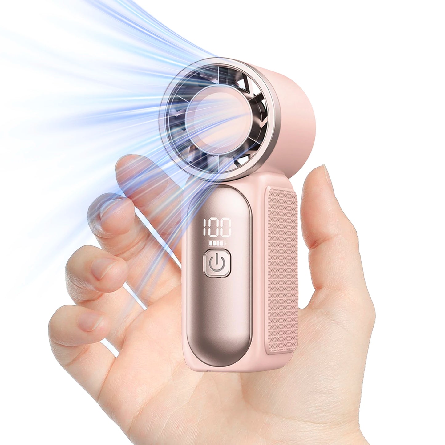 Mini Handheld Fan 3600mAh High-Speed Portable Turbo Pocket Fan for Outdoor Travel