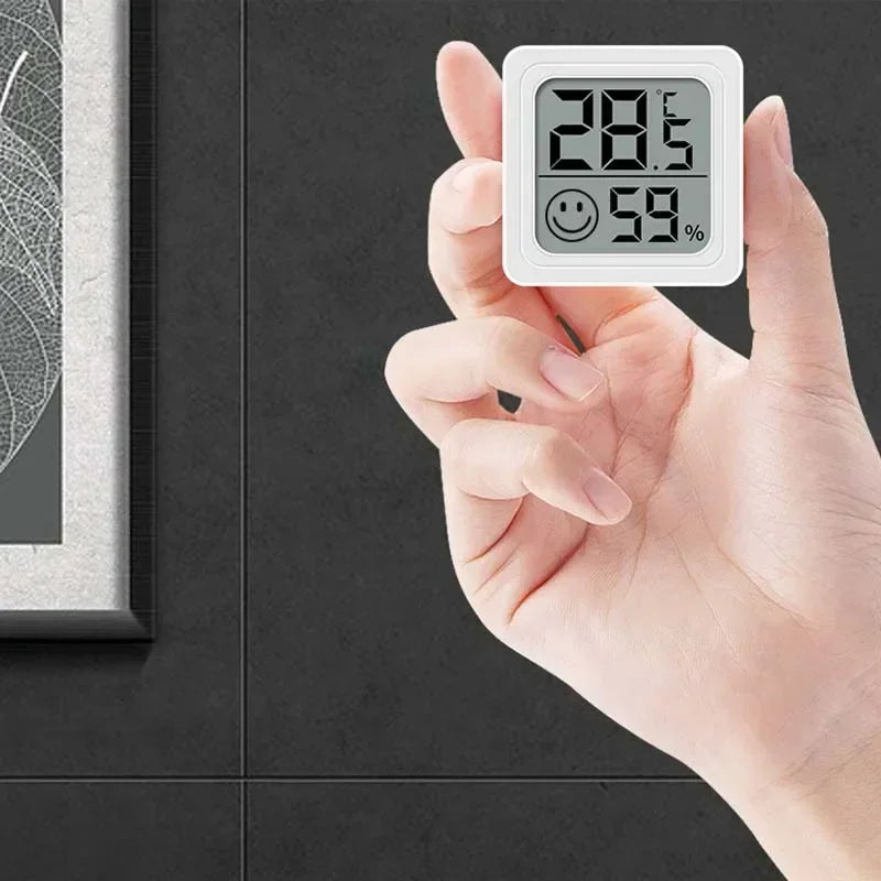 Digital thermometer Indoor Mini Temperature and Humidity Meter Bedroom Meter Portable Electronic Display Humidity and Tempera