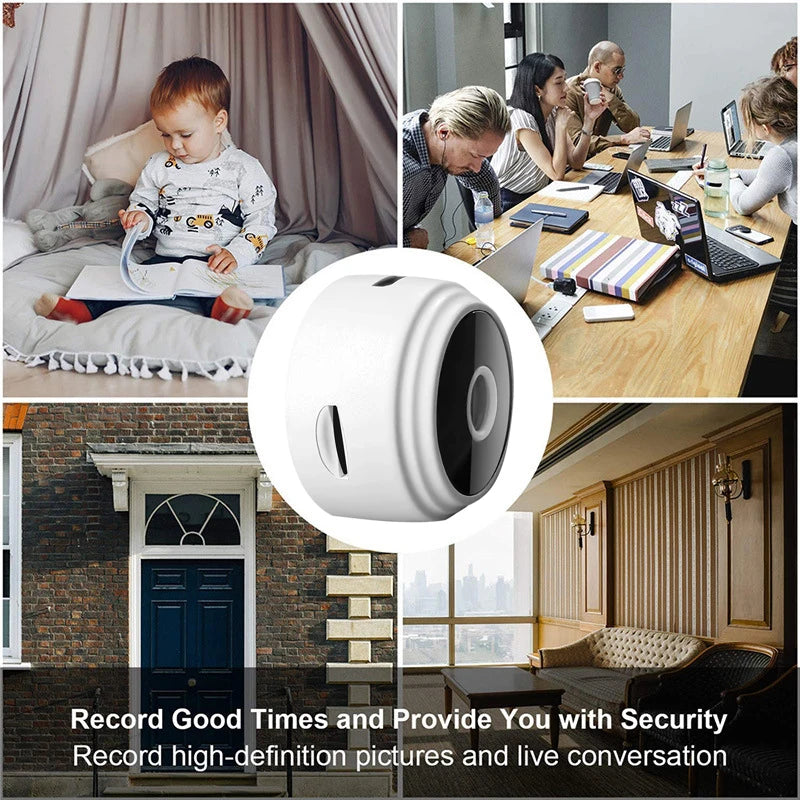 Monitoring Camera Mobile 1080P HD WiFi Surveillance Cameras Sensor Camcorder Web Video Smart Home Safety Wireless Security Camer