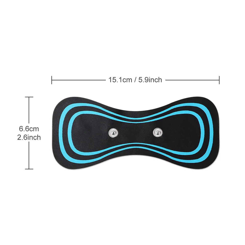 5/10pcs Cervical Massage Pad for Mini Neck Cervical Massage Stimulator Self Adhesive Cervical Massage Patch for Neck massager