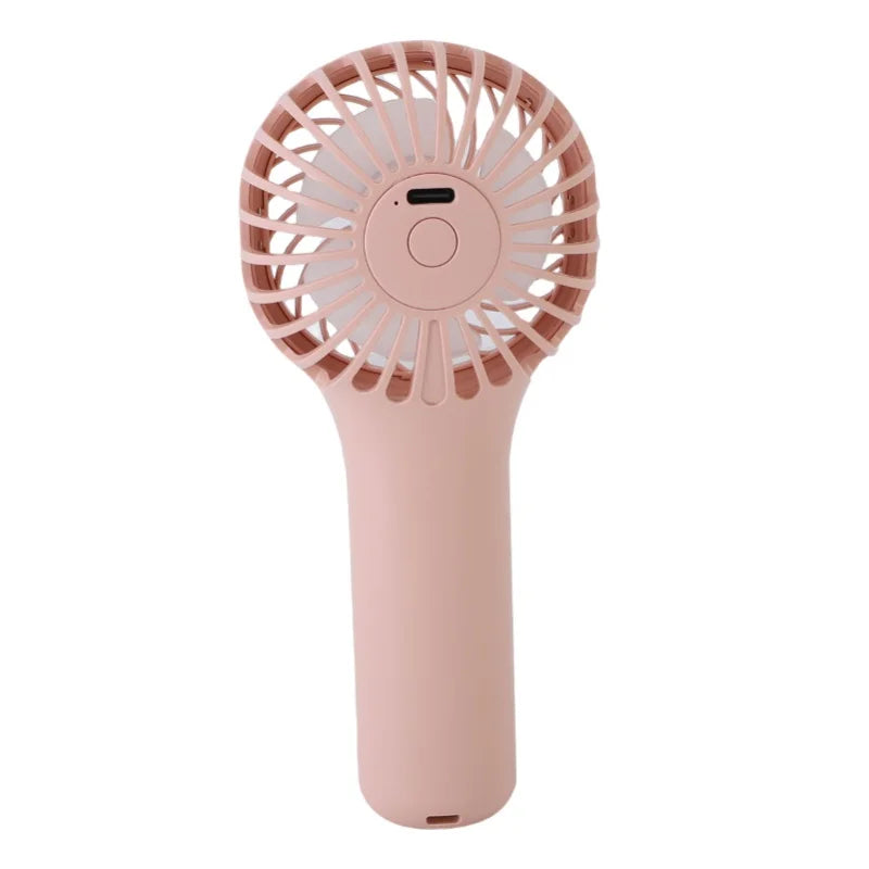 Portable Handheld Fan 3 Speeds High Power Quiet Turbofan Battery Operated Mini Travel Fan For Beach Camping Outdoor