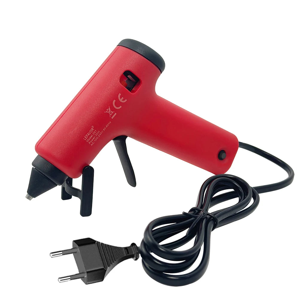 30W Hot Melt Glue Gun Mini Household Industrial Silicone Guns DIY Heat Temperature Thermo Electric Repair Tool With Glue Sticks