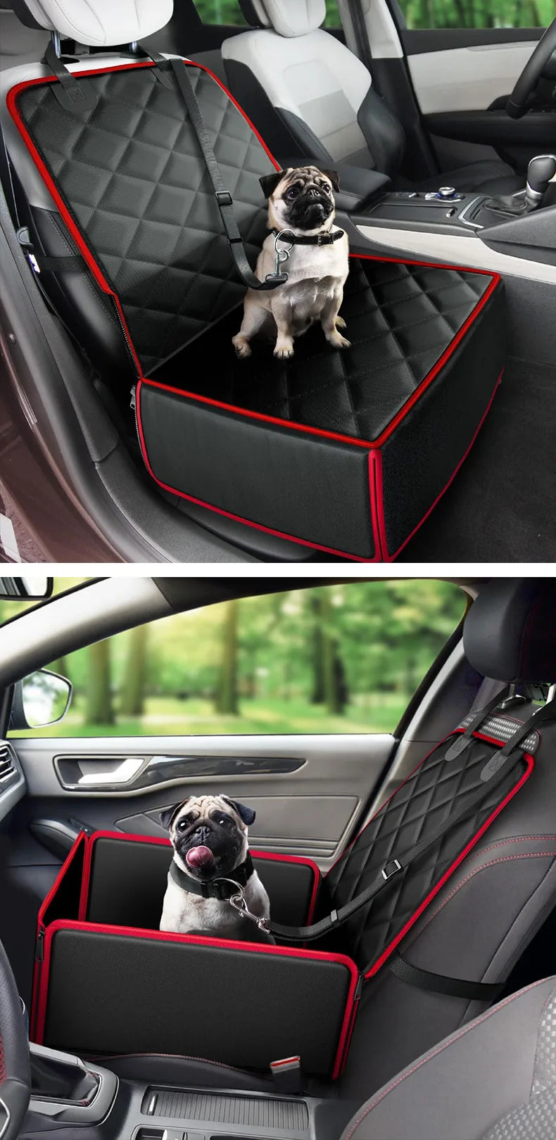 Big dog car mounted pet mat, dog front seat anti dirt mat, anti slip pet supplies, pet car mounted pet mat Travel Dog Car Seat