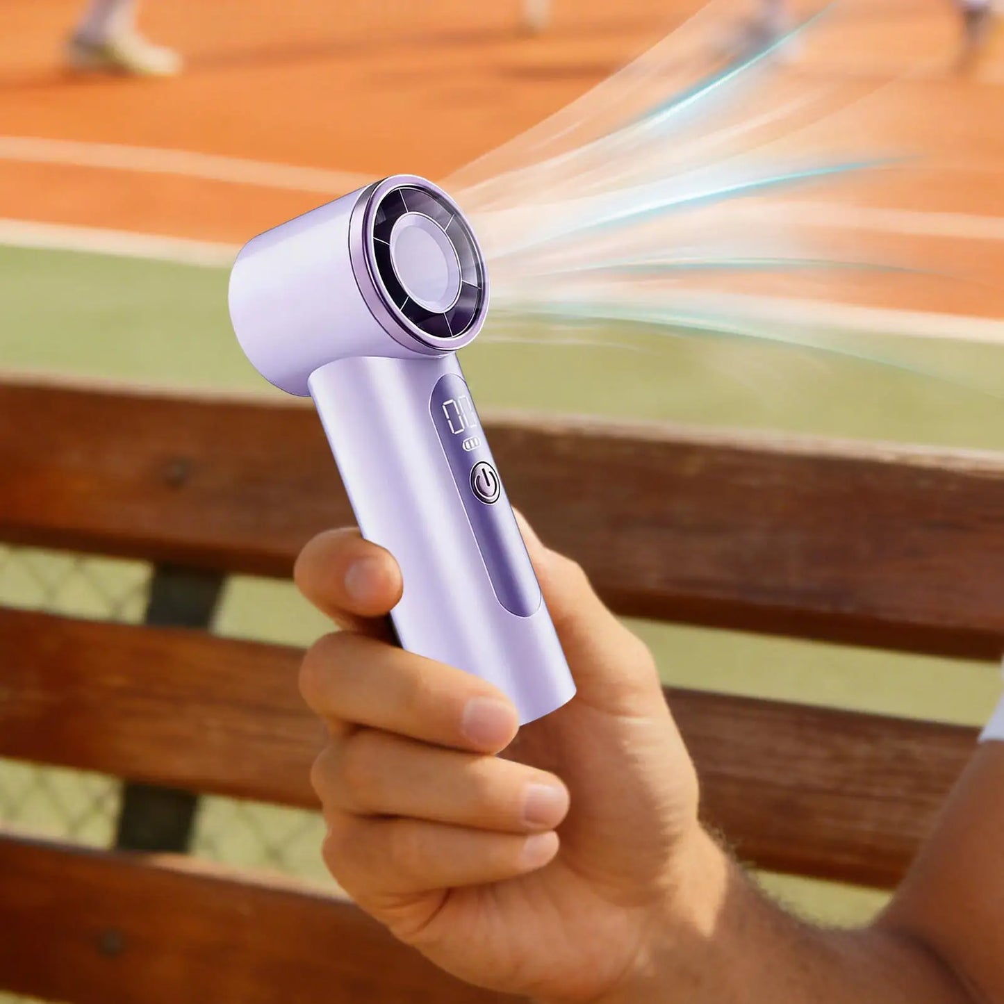 Portable Fan For Travel Mini: Small Pocket Handheld Fan Personal Rechargeable Turbo USB High Speed Keeping Cool In Hot Weather