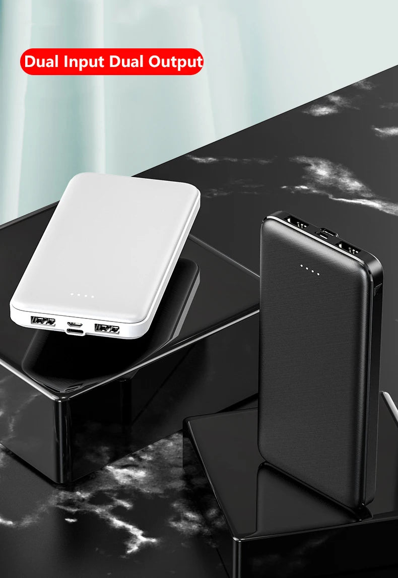 Power Bank 20000mAh 5V 2A Portable Battery Charger for Heated Vest Jacket Air Conditioned Clothing Poverbank for Xiaomi iPhone