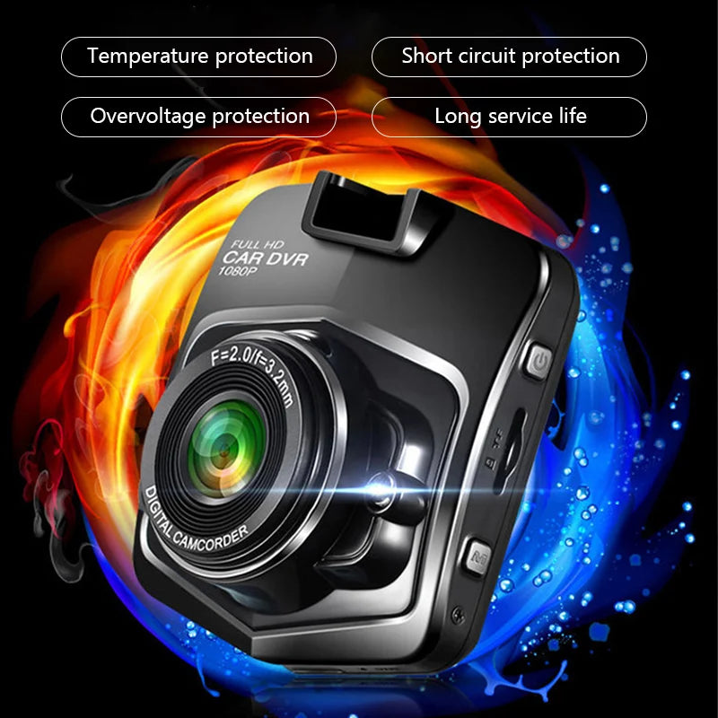 1080P Car DVR Dash Cam for Cars Camera HD Video Recorder for Vehicle Dvrs Night Vision Monitor Parking Vehicle Camera