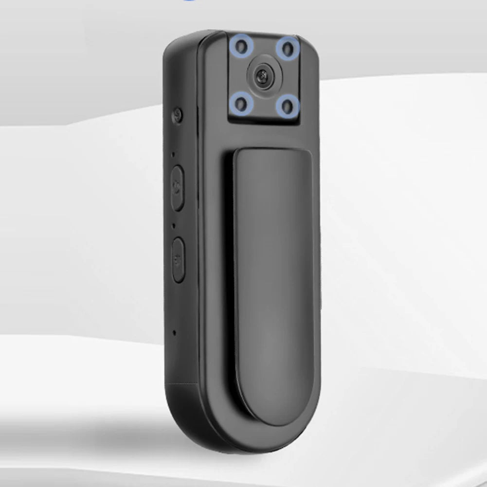 HD 1080P Wearable Worn Bodycam Night Vision WiFi Portable Small Personal Camcorder with Audio & Video Recording Body Worn Cam