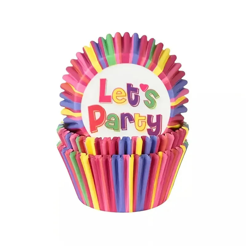 100Pcs/pack Cake Muffin Cupcake Paper Cups Cake Box Cupcake Liner Kitchen Baking Accessories Cake Mold Decorating Tools