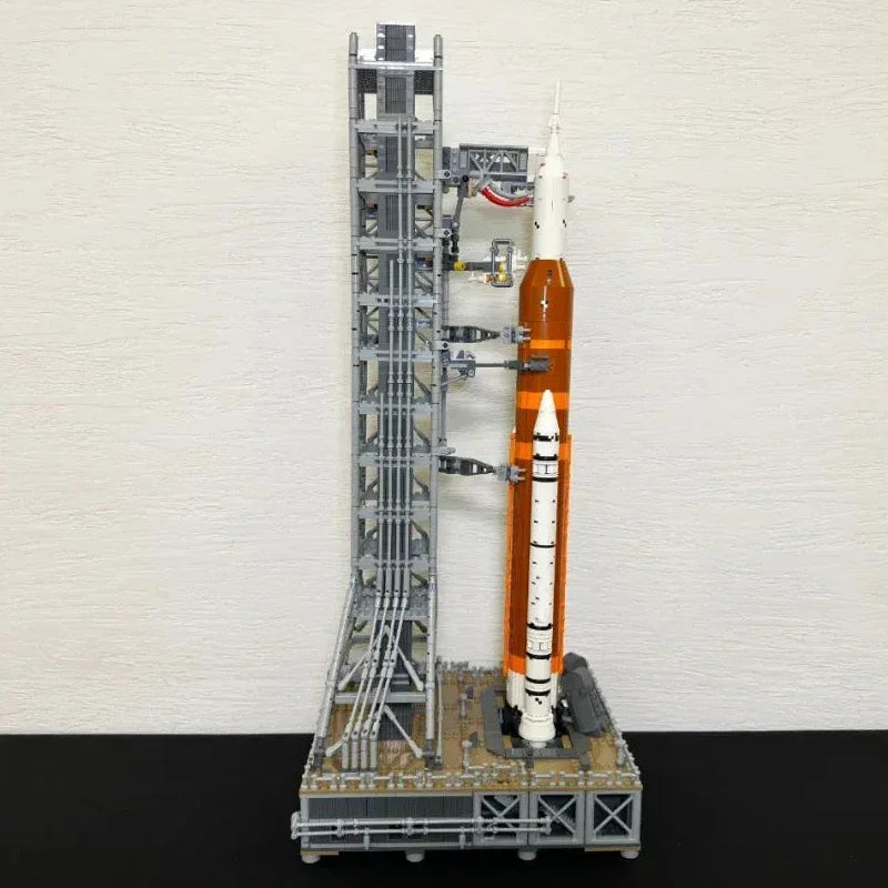 NEW 3601pcs Artemis Space Launch System Building Blocks MOC 10341 Rocket Spacecraft Model Ornaments for Birthday Christmas Gifts