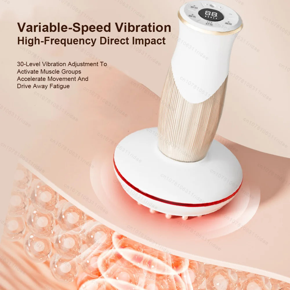 Electric Meridian Brush Full Body Universal Abdominal Massager Abdominal Rubber Scraping Artifact Shoulder Neck Thin