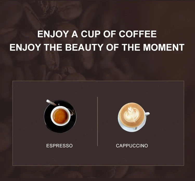 US standard 110V coffee machine High pressure extraction Italian semi-automatic espresso machine Portable home coffee machine