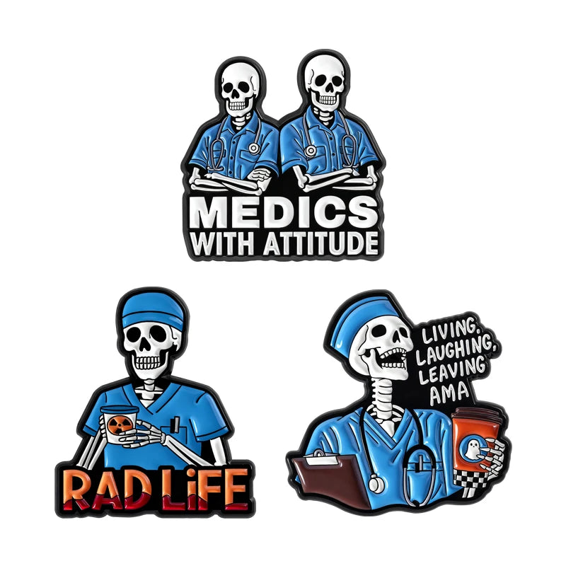 3-7pcs/sets Cartoon Anime Middle Finger Rude Cat Enamel Pins Low Battery Daisy Flower Brooches Backpack Lapel Badge Jewelry Gift