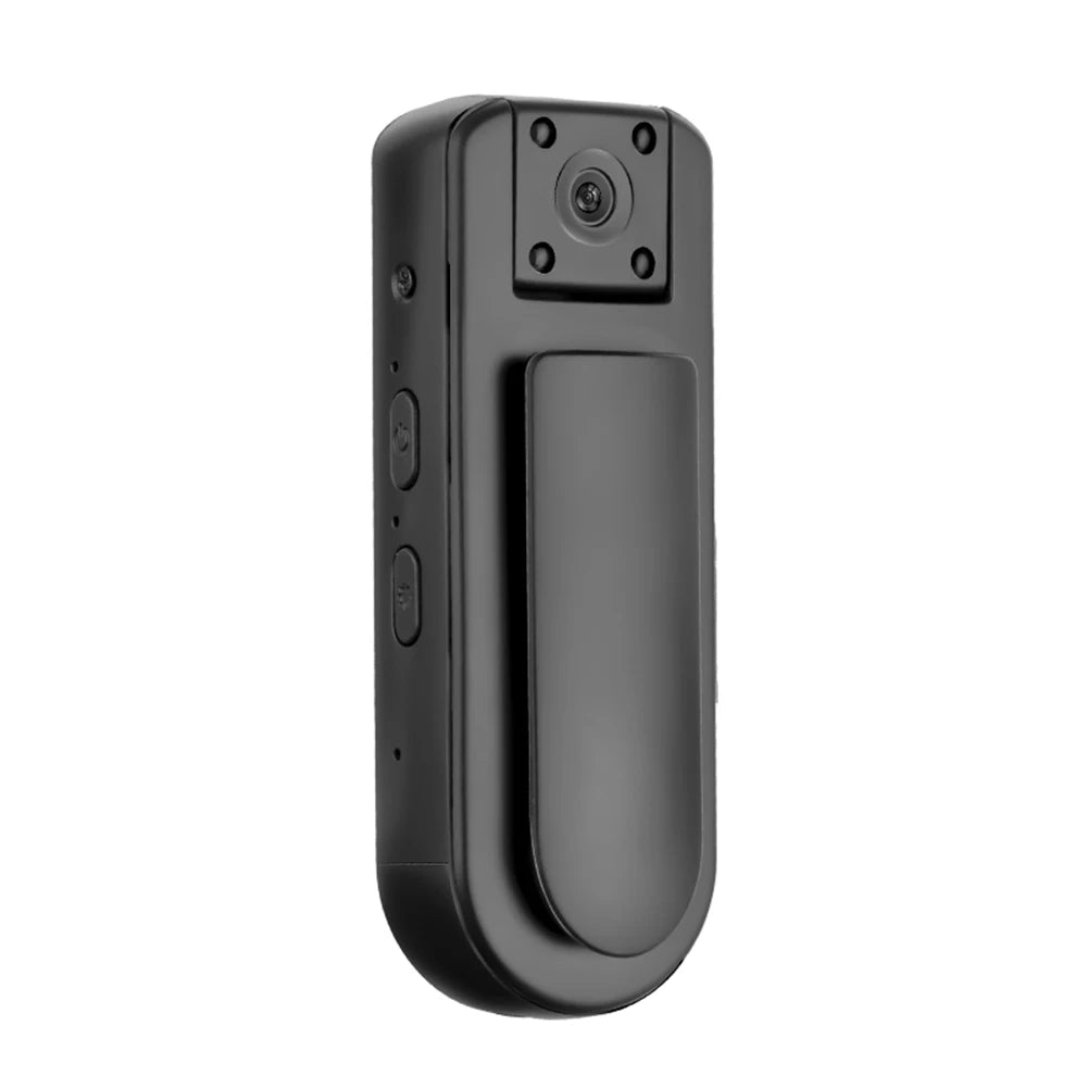 HD 1080P Wearable Worn Bodycam Night Vision WiFi Portable Small Personal Camcorder with Audio & Video Recording Body Worn Cam
