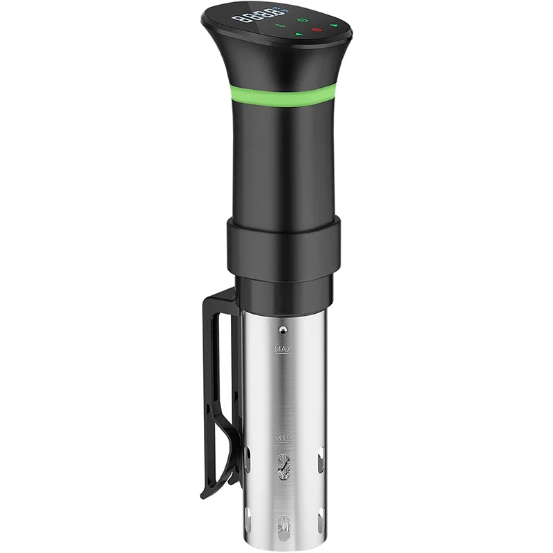 1800W Vacuum Sous Vide Cooker LCD Touch Immersion Circulator Accurate Cooking  IPX7 Waterproof Slow Cooker with Digital Display
