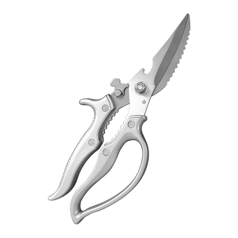 Sharp Kitchen Scissor Chicken Bone Shears Barbecue Steak Meat Vegetable Fish Cleaver Shear Can Open Bottle Chicken Bone Scissors