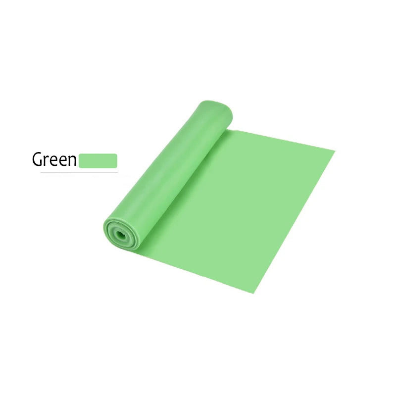 1/2/3/4/6pc Yoga Resistance Bands TPE Elastic Stretch Bands for Physical Therapy FitnessYoga Pilates Rehabilitation Stren