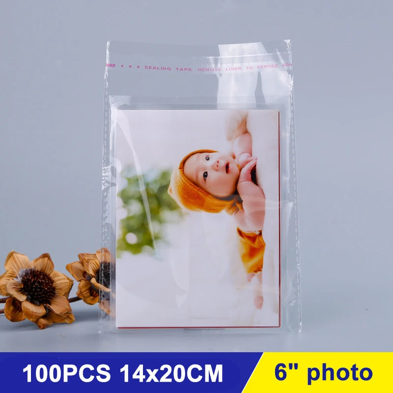 Plastic Clothing Packaging Bags Accessories Gifts Transparent Sealed Bags OPP Self-adhesive Bags Clothes Packaging Bags