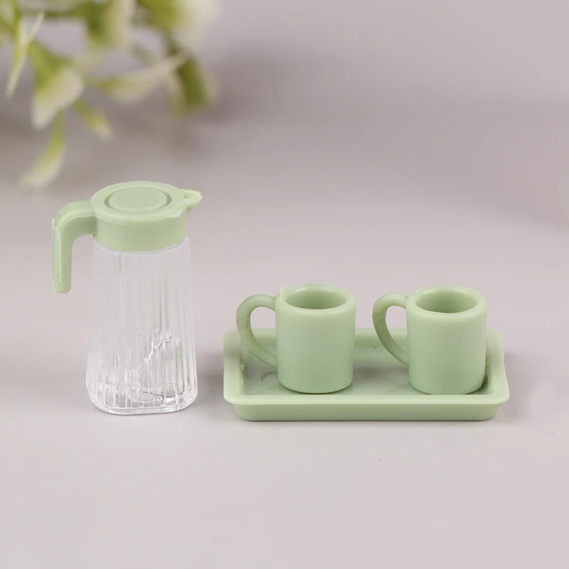 1PC Dollhouse 1/12 Scale Mini Bread Machine Miniature Kitchen Access Toaster Home Decoration Spoon Shovel Cookware Model