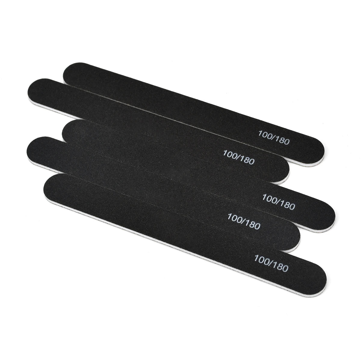 100/180 Grit Nail File Nail Buffer, Emery Boards for Nails, Nails Buffer and Shine Kit, for Poly Nails Extension Gel