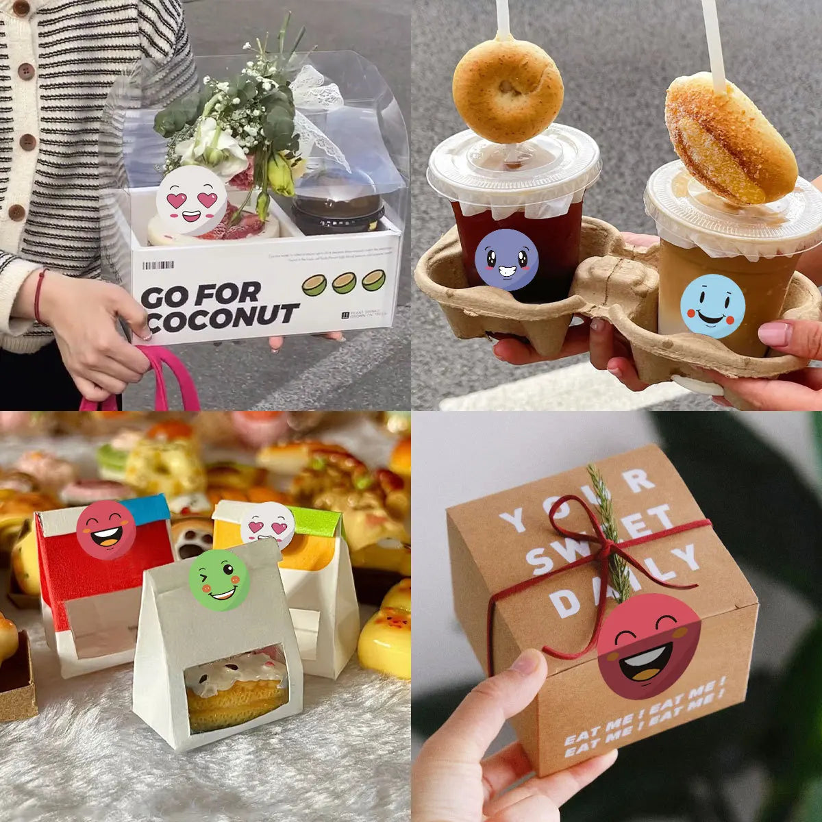 100-500pcs Teachers Reward Stickers for kids School Cute Toy Game Tag Thank You Stickers DIY Gift Sealing Label Stationery