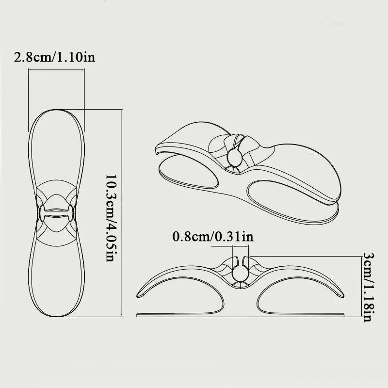 MAOYYE 6pcs/4pcs Cable Winder Cable Clip Holder Cable Organizer Easy To Install Multi-function Suitable For Kitchen Appliances