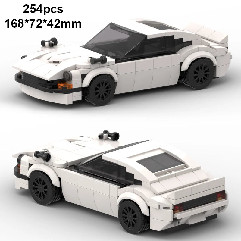 City Technical Vehicle Speed  Racing Car Building Blocks Courses Rennen гонки Carreras Moc DIY Model Brick Toys