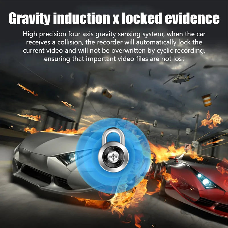 1080P Car DVR Dash Cam for Cars Camera HD Video Recorder for Vehicle Dvrs Night Vision Monitor Parking Vehicle Camera